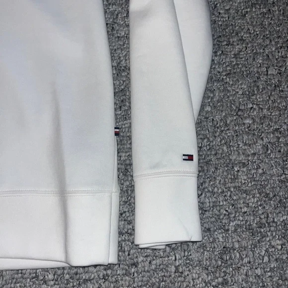 Rare Vintage Tommy Hilfigure Quart Zip Sweater with Embroidered Logo